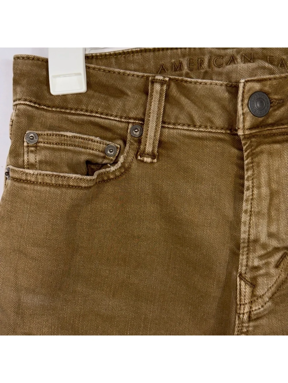 American Eagle Level Flex Skinny Jeans 26x28 Brown